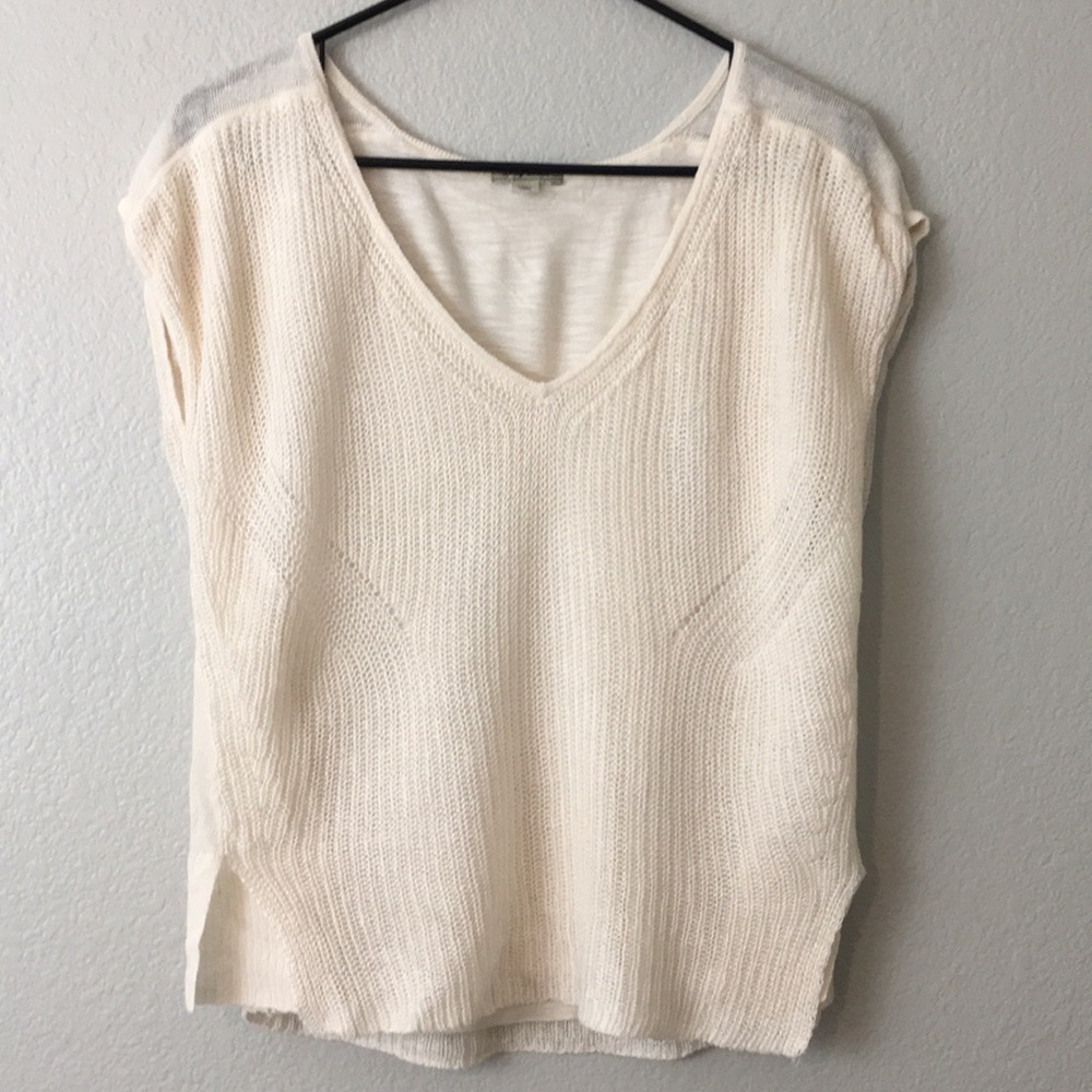 Off white sweater shirt